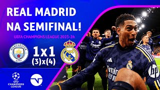 Thumbnail for REAL ELIMINA O CITY NOS PÊNALTIS EM JOGO HISTÓRICO! MAN. CITY 1(3)X(4)1 REAL MADRID | CHAMPIONS