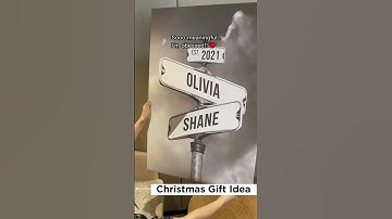 This custom Canvas is the perfect gift for your partner...