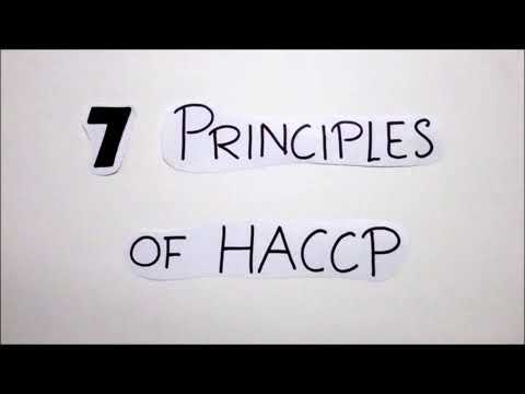تصویری: عملیات ایجاد یک طرح Haccp به چه ترتیبی باید هفت اصل زیر را در نظر بگیرد؟