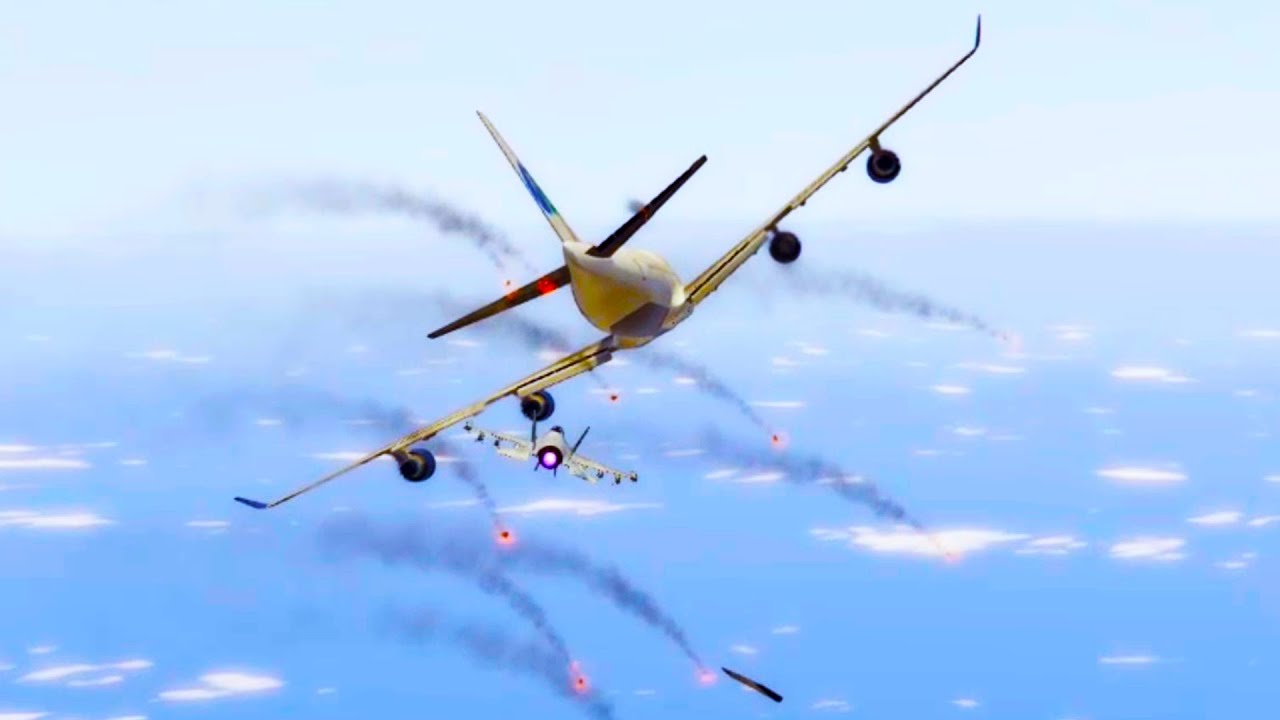 Best Plane Crash Compilation 2016 (GTA 5)