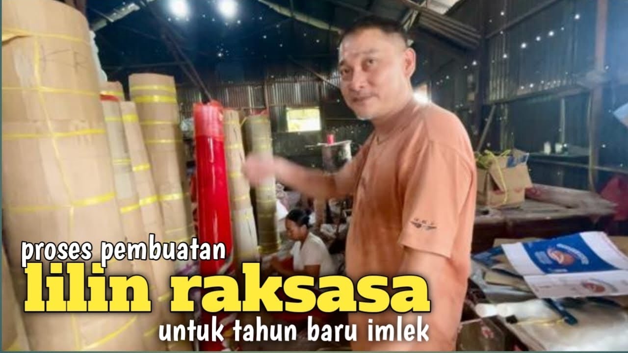 Pembuatan lilin imlek yang jarang diketahui perbiji tembus 18juta