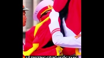 LỄ THƯỢNG CỜ RỦ QUỐC TANG TẠI QUẢNG TRƯỜNG BA ĐÌNH  #quoctang #shorts #tbtnguyenphutrong