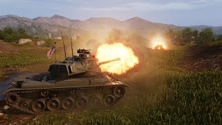 World of Tanks || M47 Patton on Vineyards - Solo Gameplay
