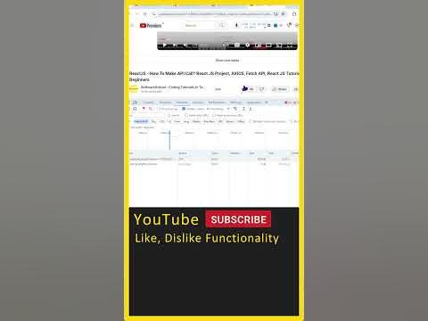 ReactJS Tutorial(How Like, Dislike Works In YouTube)React JS Project ...
