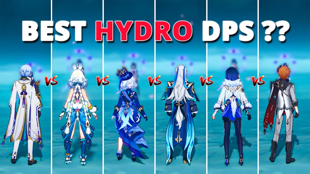 Mualani vs all Hydro DPS! Who is the Best Hydro DPS?? ( Genshin Impact ...