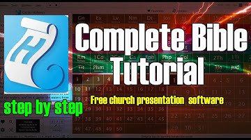 Hoe de Bijbel te gebruiken in Holyrics | Complete gids voor het live weergeven van Schriftgedeelt...