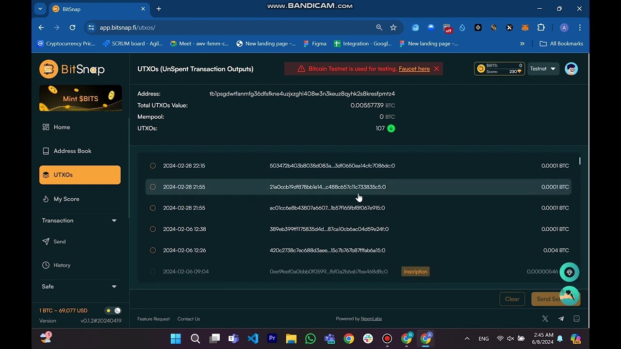 BitSnap.Fi | Buidls | DoraHacks