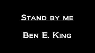 Video thumbnail of "【洋楽カラオケ練習用ビデオ】　Stand by me　Ben E. King"