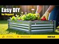 GADI Raised Garden Bed Review 2025 – Easy DIY for Veggies! #garden #gardening #plants