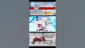 1v2 in conqueror lobby . #bgmi #pubg #conqueror #1v2 #conquerorlobby #shorts #shortsfeed #viral