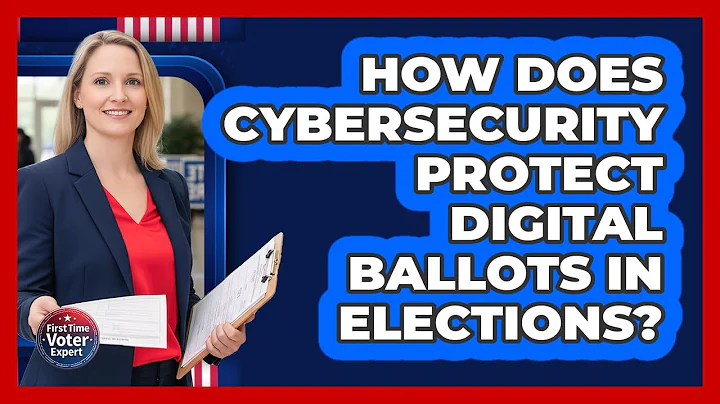 How Does Cybersecurity Protect Digital Ballots In Elections? - First Time Voter Expert