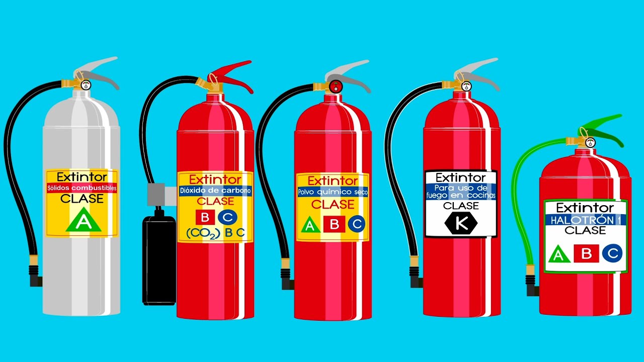 Los 5 mejores extintores para combatir un incendio