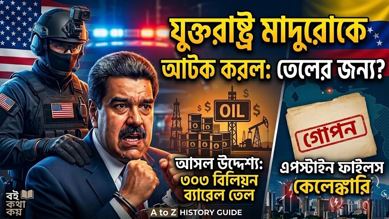 মাদুরোকে আটকের আসল রহস্য!: Epstein Files ধামাচাপা দিতেই কি এই আটক | How Delta Force Captured Maduro?