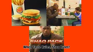 Burger King Commercial - Shaq Pack 2002