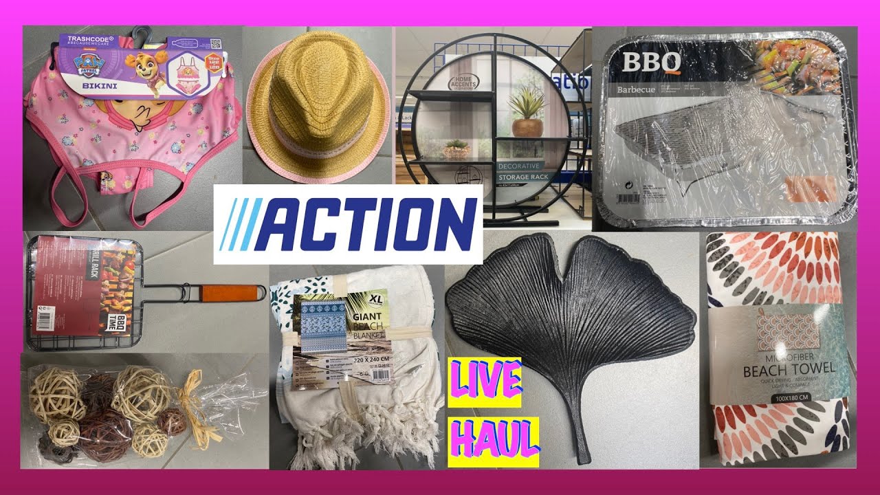 ACTION LIVE HAUL /HAUS DEKORATION/URLAUB & STRAND /GRILL/