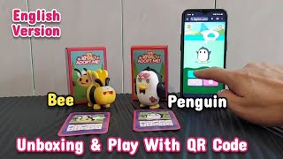 English Happy Meal Adopt Me - Penguin & Bee October , November 2023 Mcdonalds Malaysia