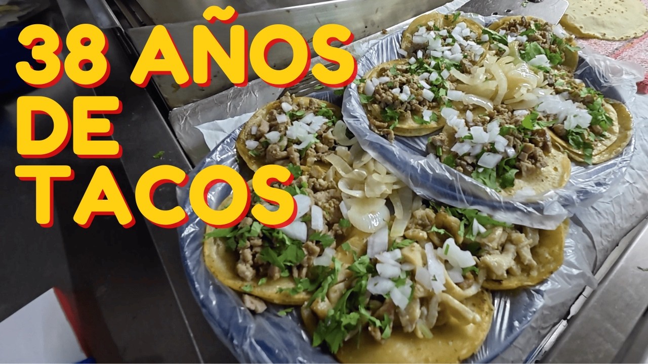 Más de 38 años de experiencia en estos Tacos 🌮🔥