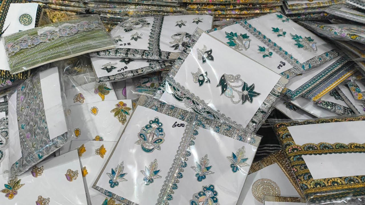 ✨ शानदार गोटा बूटी कलेक्शन ✨ | नई डिज़ाइन देखें🧵🌸 गोटा बूटी की पूरी रेंज | थोक और खुदरा