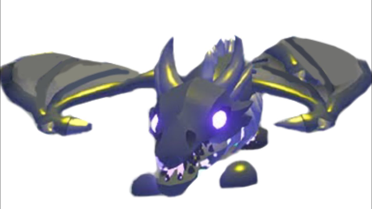 Картинки shadow dragon из adopt me