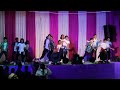 stage performance by small child on phulbani Dussehra puja