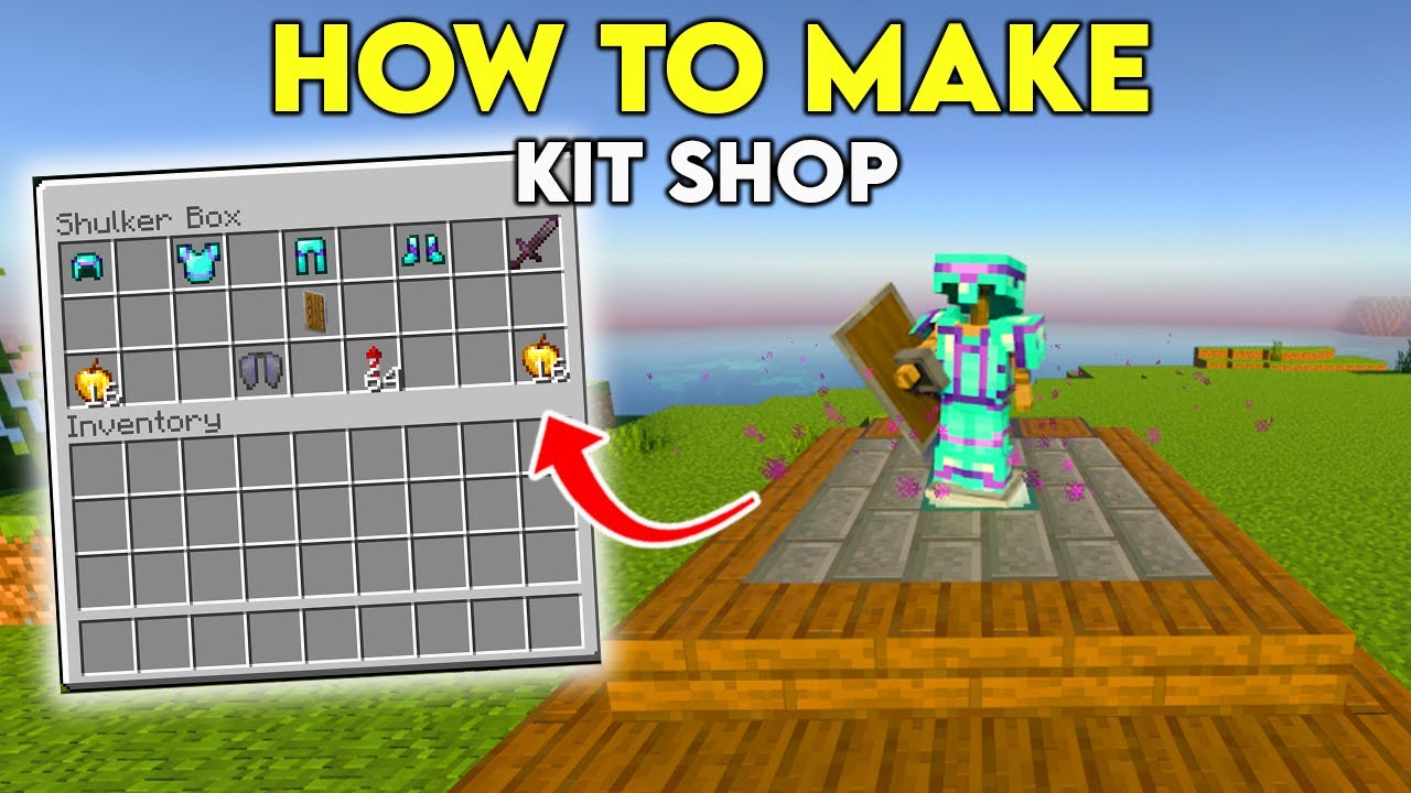 Kit. Shop Minecraft How to Make a Kit Shop in Minecraft Bedrock - YouTube