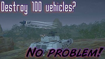 Destroy 100 vehicles? No problem! (Planetside 2)