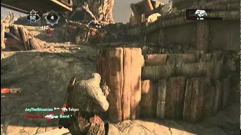 Gears of War 3 Bounce Shot With A Digger?