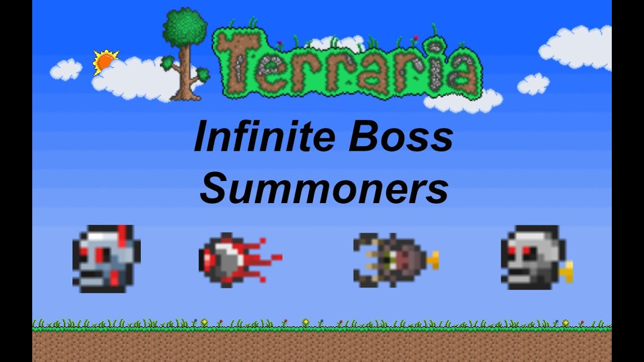 kreativ Ødelægge fordrejer Terraria ios 1.2 | Unlimited Boss Summoner Guide [Patched] - YouTube