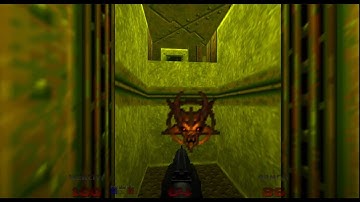 DOOM 64 - Secret Level / MAP29: Outpost Omega / First Demon Key