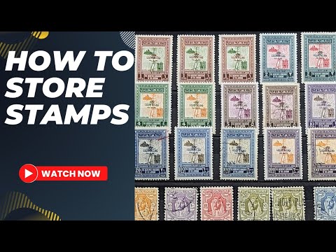 Stamp Collecting Supplies Inventory: Keep Track of Stamps and