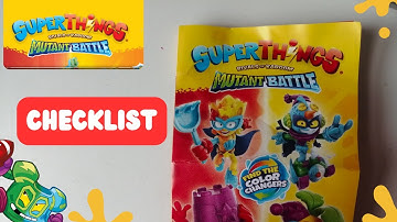 ⚡️ SUPERTHINGS MUTANT BATTLE CHECKLIST ⚠️