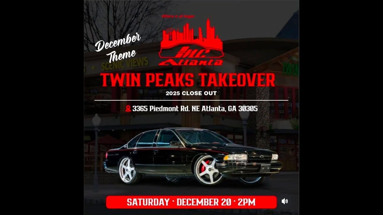 ATLANTA I N C  CAR CLUB TAKE OVER THE CITY