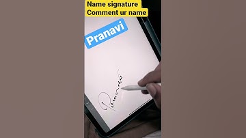 Pranavi name style and design #name #signature  #design #style
