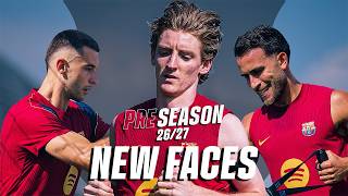 GORDON, ERIC GARCIA & JOAN GARCIA RETURN to FC Barcelona Preseason training 🔵🔴