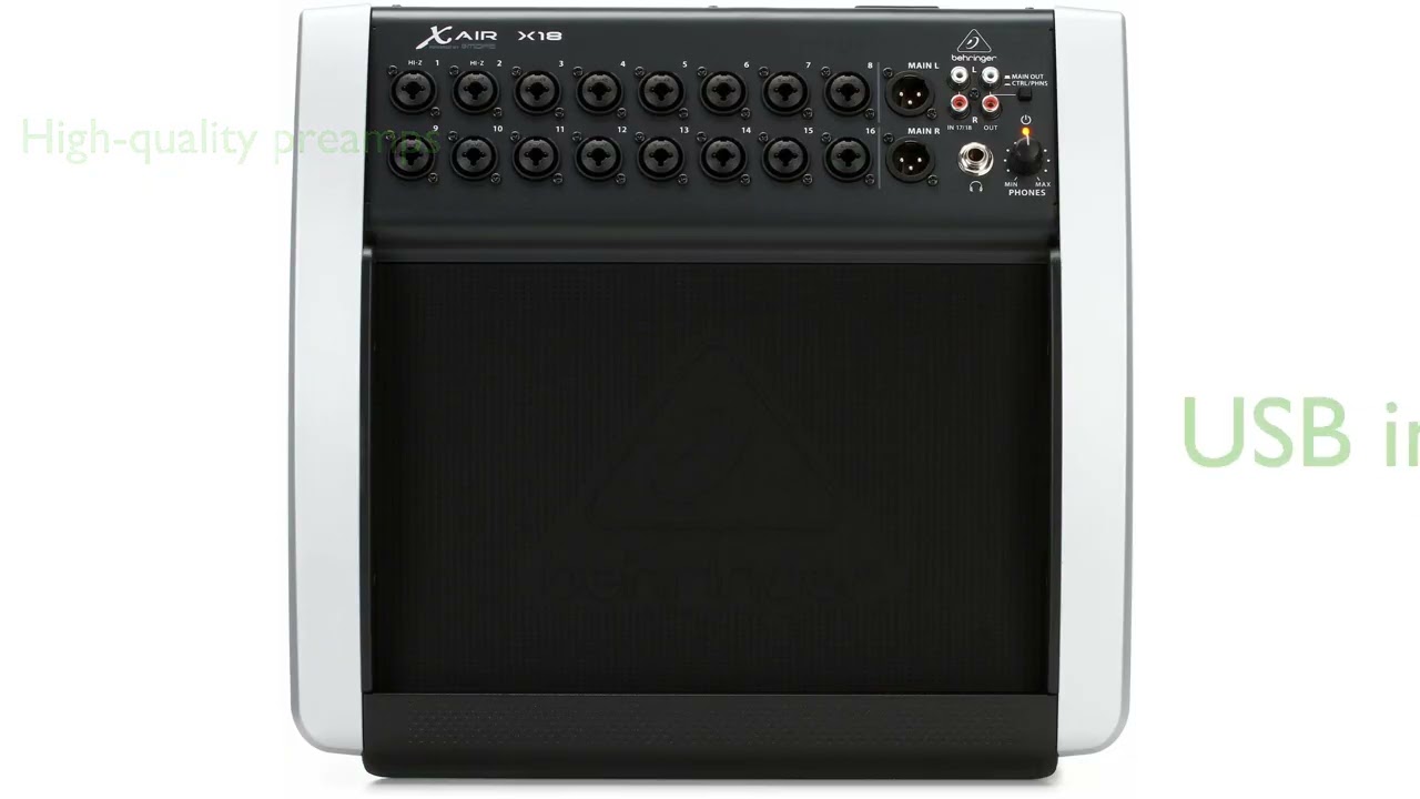 REVIEW (2025): Behringer X18 Digital Mixer. ESSENTIAL details.
