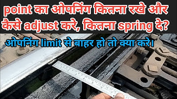railway point machine operation || point machine opening | #railwaysignalling #snt#pway@kumarsir2612