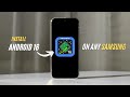Install android 16 on ANY Samsung phone | Android 16 GSI on Samsung β No Root Needed!