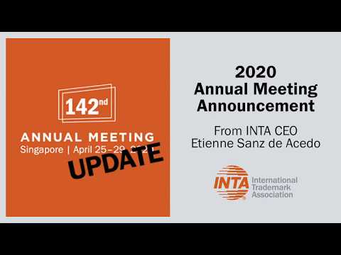 2020 Annual Meeting Announcement