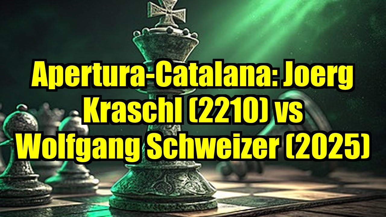 Apertura-Catalana: Joerg Kraschl (2210) vs Wolfgang Schweizer (2025)