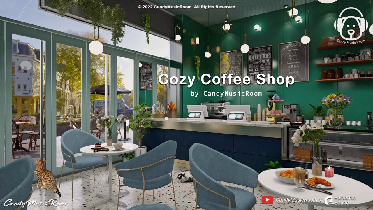 Cozy Coffee Shop Ambient & Cafe Jazz Music Cafe Sound, Coffee Shop