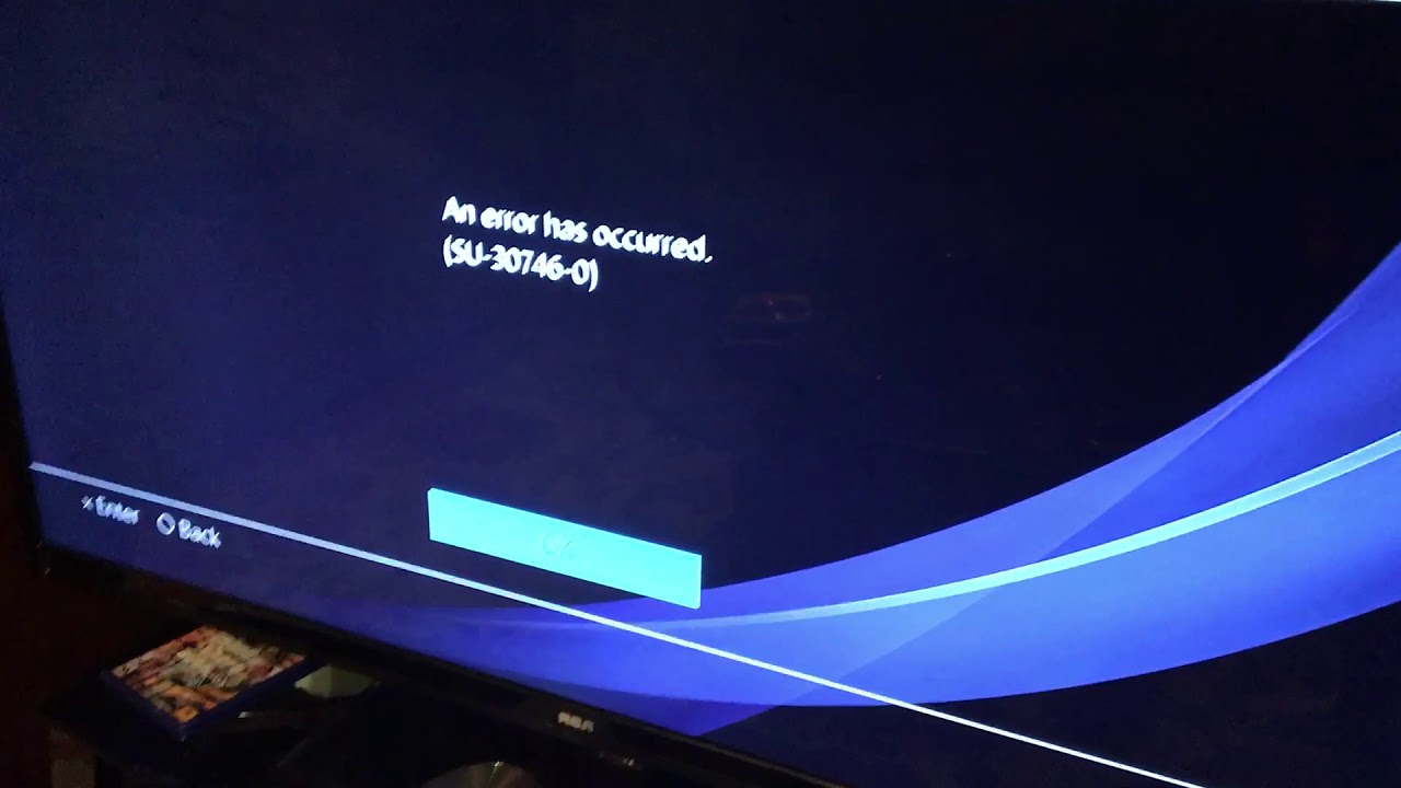 R I P Ps4 Error Su 0 Fix In Future Youtube