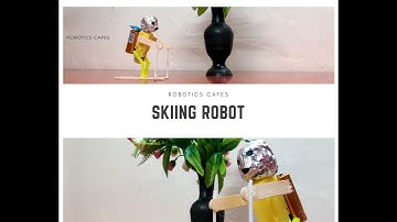 SKIING ROBOT||DC MOTOR PROJECTS||ROBOTICS CAFES
