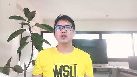 Welcome Message to NSTP-CWTS Student of MSU-IIT Students