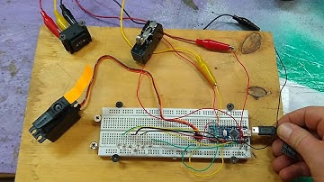 Arduino Nano controlled elevator trim