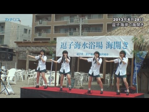 関東で一番早く逗子海岸で海開き２０１３/神奈川新聞（カナロコ）