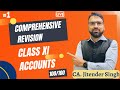 REVISION FOR XI ACCOUNTING || BRS & DEPRECIATION || CA. JITENDER SINGH || SESSION 22-23 || PART-1||