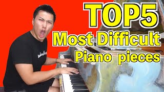 Top 5 Most Difficult Piano pieces (Classic) - YouTube