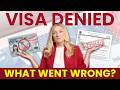 5 Reasons Your Visa Didn’t Get Approved