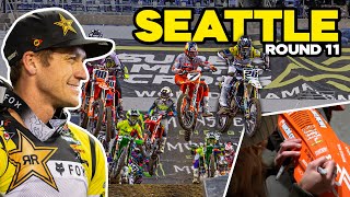 HEAT RACE WIN IN SEATTLE | Christian Craig Battle From Last To 9th
What a night in Seattle, Washington for Round 11 of the 2023 Supercross Season!! Making our way back to the Westcoast, Christian won his heat race of the night, and went into the Main Event with a kick-but mentality! Unfortunately, he went down early in the race, but he ended up madking an insane comeback from 22nd to 9th!! Stick around in todays race vlog to see it all unfold!!
Hi there! Welcome to The Craig Family YouTube channel! Thank you so much for checking out our videos and please dont forget to SUBSCRIBE to be the first to see our latest videos!
Thank you!
Paige & Christian Craig
FOLLOW US:
INSTAGRAM
Christian: https://www.instagram.com/christiancraig/
Paige: https://www.instagram.com/_paigecraig/
Jagger: https://www.instagram.com/jaggercraig/
Lennon: https://www.instagram.com/_lennoncraig/
TWITTER
Christian: https://twitter.com/_christiancraig
Paige: https://twitter.com/_paigecraig
#TheCraigFamily #motocross #supercross #christiancraig HEAT RACE WIN IN SEATTLE | Christian Craig Battle From Last To 9th