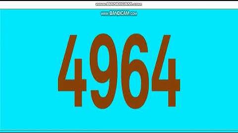 Challenge Countdown From 6000